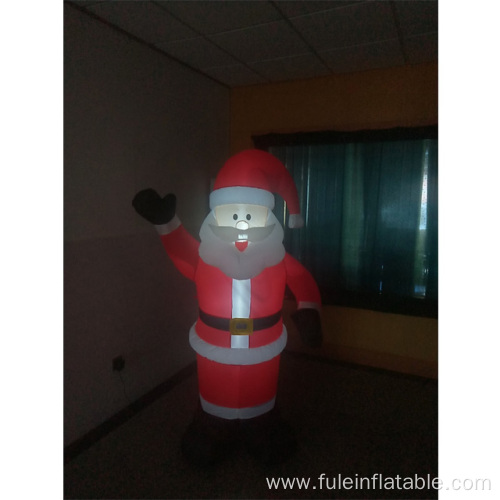 Holiday inflatable Santa for Christmas